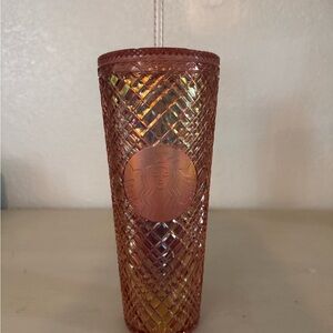Starbucks Rose Gold Tumbler